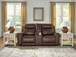 Gravier - Power Reclining Loveseat With Console / Adjustable Headrest - Cordova