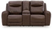 Gravier - Power Reclining Loveseat With Console / Adjustable Headrest - Cordova