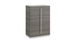 Altima Modern Gray 5-Drawer Chest by Galaxy Home Furnishings