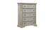 Bella Champagne 5-Drawer Traditional Chest by Galaxy Home Furnishings
