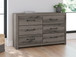 Graystorm - Six Drawer Dresser
