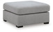 Lakepoint - Oversized Accent Ottoman - Nickel