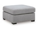 Lakepoint - Oversized Accent Ottoman - Nickel