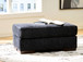 Whitmore Manor - Ottoman - Black Pearl