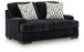 Whitmore Manor - Loveseat - Black Pearl