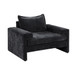 Upholstered Accent Chair With Wide Armrests And Ergonomic Back Support