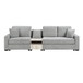 Modular Sofa Couch With Storage Armrest And Center Console