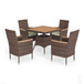 5 Piece Patio Dining Set With Table