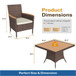 5 Piece Patio Dining Set With Table