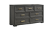Colorado Bedroom Set Collection In Charcoal