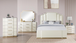 Lexington Bedroom Set Collection In Beige by Galaxy Home Furnishings