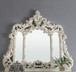 HD-8030 - Mirror - Ivory With Gold Highlights