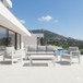 Outdoor Patio Set With All-Weather Thick Cushions