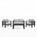 Outdoor Patio Set With All-Weather Thick Cushions