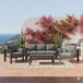 Outdoor Patio Set, All-Weather With Thick Cushions