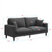 Modern Upholstered 3 Seat Sofa, High Resilience