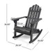 Echoes - Outdoor Acacia Wood Adirondack Rocking Chair