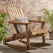 Outdoor Adirondack Rocking Chair With Hand Crafted Details