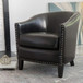 Enigmatica - Upholstered Club Chair With Nailhead Trim