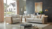 Chateau Living Room Set In Cream by Galaxy Home Furnishings