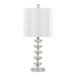 Diamond - Stacked 23" Crystal Table Lamp (Set of 2) - White