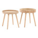 Pebble - Side Table (Set of 2) - Beige