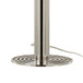 Master - 29" Metal Table Lamp (Set of 2) - Polished Nickel And White Linen Shade from Grandview Gallery