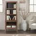 Bookcase Pier, 2 Tone - Brown