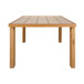Marina - Outdoor Ceramic Dining Table - Light Brown