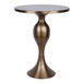 Ashland - 24" Metal Accent Table - Bronze