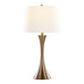 Lenuxe - 29" Metal Table Lamp (Set of 2) - Textured Linen Shade