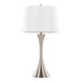 Lenuxe - 29" Metal Table Lamp (Set of 2) - Textured Linen Shade