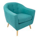 Rockwell - Mid Century Modern Accent Chair - Teal