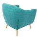 Rockwell - Mid Century Modern Accent Chair - Teal