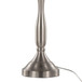 Sawyer - Contemporary Metal Table Lamp (Set of 2) - Brushed Nickel With White Linen Shade And Built - In Usb Port From Grandview Gallery