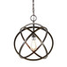 Linx - Contemporary Metal Pendant Lamp - Oil Rubbed Bronze From Grandview Gallery