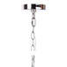 Crystal - Globe Contemporary Metal Pendant Lamp - Chrome Metal With Clear K9 Crystal Accents From Grandview Gallery