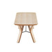 Folia - Mid-Century Modern Coffee Table - Natural Wood