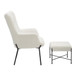 Izzy - Industrial Lounge Chair And Ottoman Set