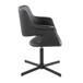 Vintage Flair - Mid-Century Modern Swivel Accent Chair With X-Pedestal Base