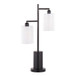 Cannes - Contemporary Table Lamp With Drum Shade
