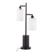 Cannes - Contemporary Table Lamp With Drum Shade