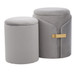 Dahlia - Nesting Ottoman (Set of 2)