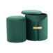 Dahlia - Nesting Ottoman (Set of 2)