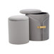 Dahlia - Nesting Ottoman (Set of 2)