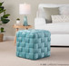 Braided - Square Ottoman