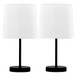 Cooper - Contemporary Metal Accent Lamp (Set of 2)