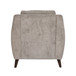 Carly - Upholstered Contemporary Armchair - Espresso Wood