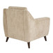 Carly - Upholstered Contemporary Armchair - Espresso Wood