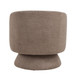 Zara - Upholstered Contemporary Swivel Accent Chair With Pillow